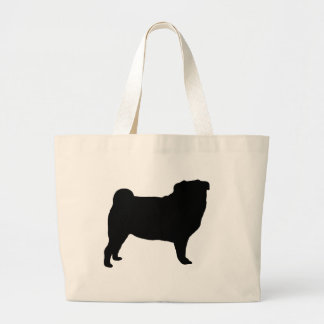 Bolsa Tote Grande Sacola do Pug
