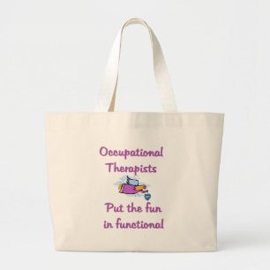 Bolsa Tote Grande Sacola do terapeuta ocupacional
