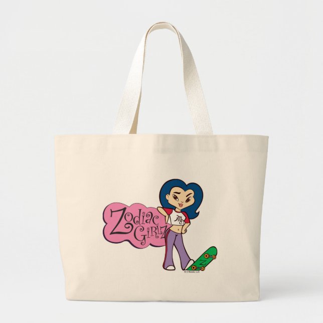 Bolsa Tote Grande Sacola do Virgo (Frente)