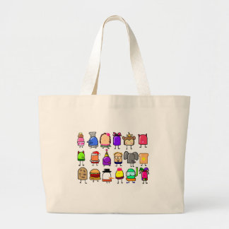 Bolsa Tote Grande Sacola dos aliens