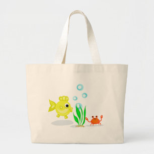 Bolsa Tote Grande Sacola dos amigos da praia