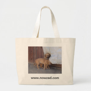 Bolsa Tote Grande Sacola dos filhotes de cachorro de Koochee