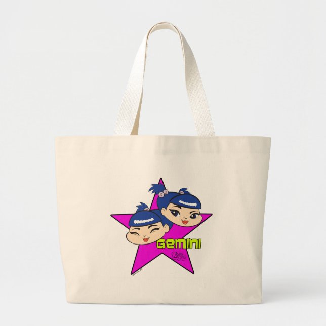 Bolsa Tote Grande Sacola dos Gêmeos (Frente)