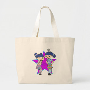 Bolsa Tote Grande Sacola dos Gêmeos