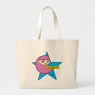 Bolsa Tote Grande Sacola dos peixes