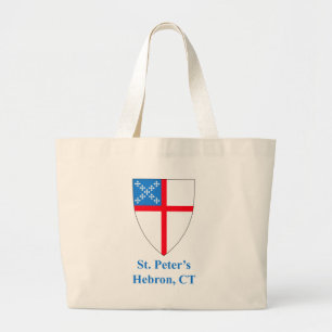 Bolsa Tote Grande Sacola episcopal do jumbo do protetor de St Peter