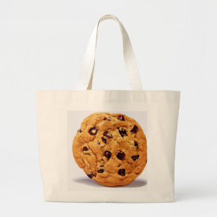 Bolsa Tote Grande Sacola gigante da compra do biscoito