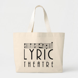Bolsa Tote Grande Sacola lírica do teatro