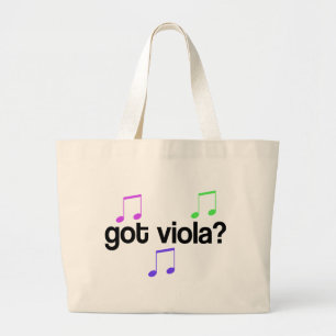Bolsa Tote Grande Sacola obtida da música da viola