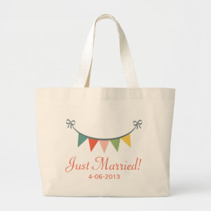 Bolsa Tote Grande Sacola personalizada recem casados