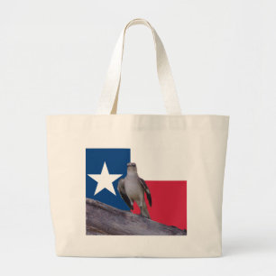 Bolsa Tote Grande Sacola solitária da estrela com tordo dos remedos