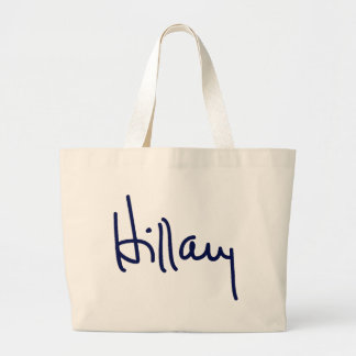 Bolsa Tote Grande Sacolas da assinatura de Hillary