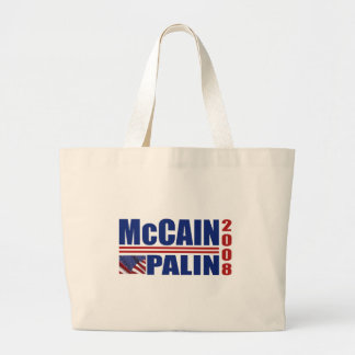 Bolsa Tote Grande Sacolas de McCain Palin