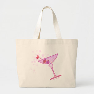Bolsa Tote Grande Sacolas - MARTINI COR-DE-ROSA