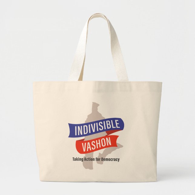 Bolsa Tote Grande Sacos de tote Vashon indivisíveis (Frente)