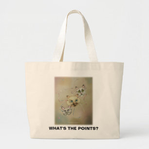 Bolsa Tote Grande Sacos de Tote - What'sPoints
