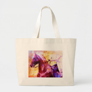 Bolsa Tote Grande Saddleseat Grunge