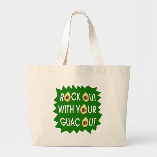 Bolsa Tote Grande Sai Com Seu Guac (Frente)