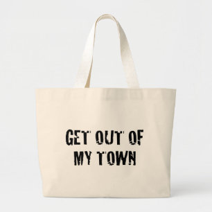 Bolsa Tote Grande Saia de minha cidade…