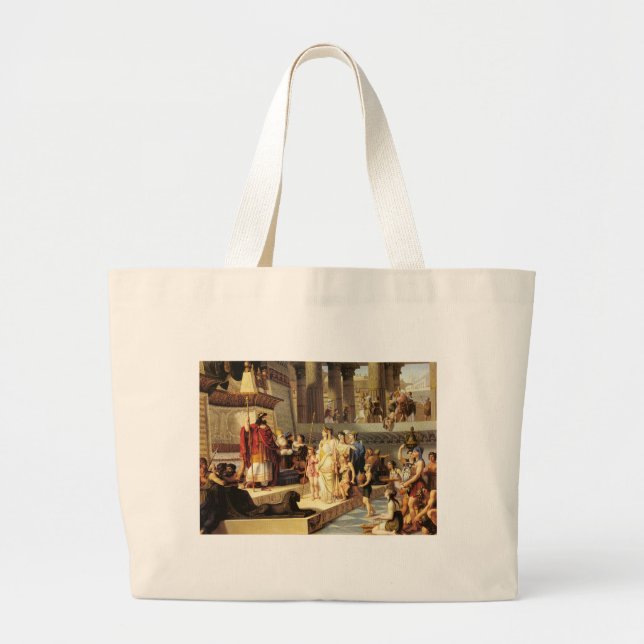 Bolsa Tote Grande Salomão e Rainha de Sheba - Giovanni De Min (Frente)
