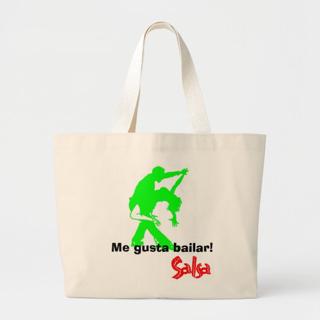Bolsa Tote Grande Salsa! (Frente)