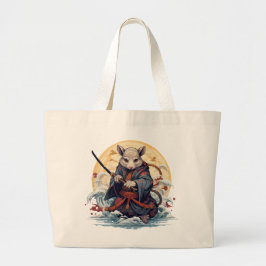 Bolsa Tote Grande Samurai Rat Women's Tote Bags