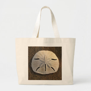 Bolsa Tote Grande Sand Dollar Seashells Tote Bag