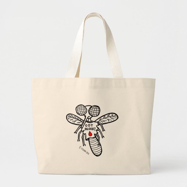 Bolsa Tote Grande Sangue obtido? (Frente)
