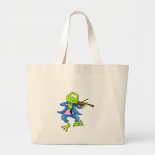 Bolsa Tote Grande Sapo do violino