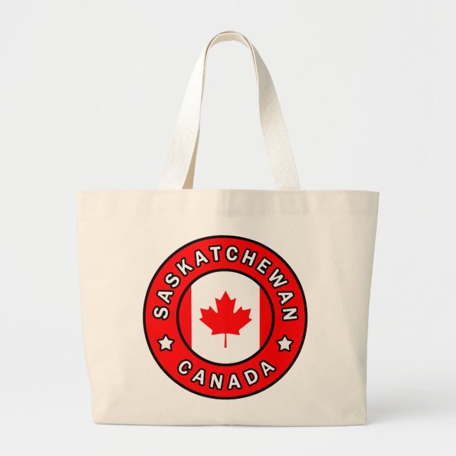 Bolsa Tote Grande Saskatchewan Canadá (Frente)