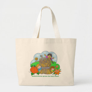 Bolsa Tote Grande Saskatchewan cresce