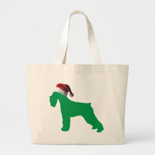 Bolsa Tote Grande Schnauzer Natal