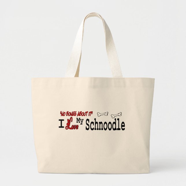 Bolsa Tote Grande Schnoodle Gifts (Frente)