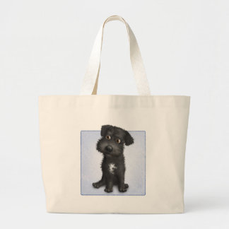 Bolsa Tote Grande Schnoodle (preto)
