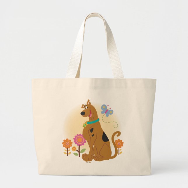 Bolsa Tote Grande Scooby Doo Após Borboleta (Frente)