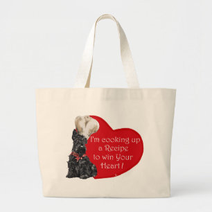 Bolsa Tote Grande Scottie Chef  Dia dos Namorados
