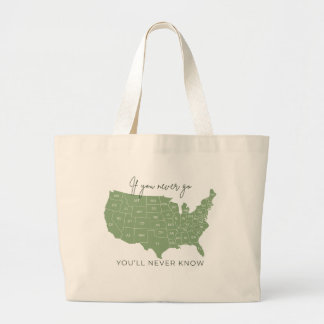 Bolsa Tote Grande "Se Nunca Ires", tossi
