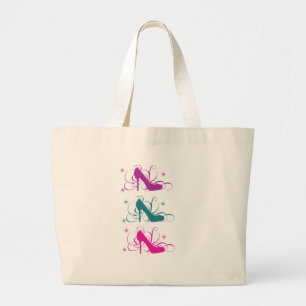 Bolsa Tote Grande Se os calçados cabem o saco