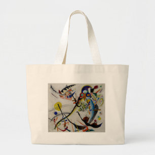 Bolsa Tote Grande Segmento Azul Kandinsky