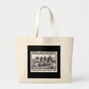 Bolsa Tote Grande Segurança interna preta do indiano da foto