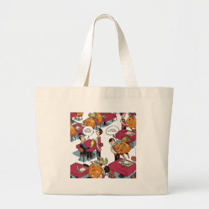 Bolsa Tote Grande Segure as Cebolas Por Favor Comida Fofa Divertida