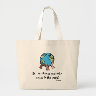 Bolsa Tote Grande Seja a sacola da mudança