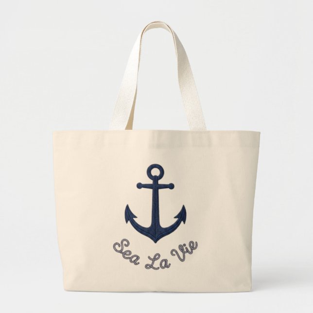 Bolsa Tote Grande Seja a Vida (Frente)