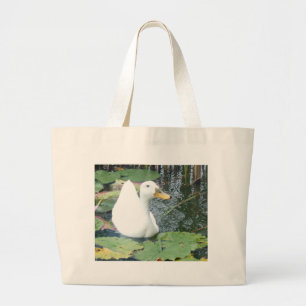 Bolsa Tote Grande Seja feliz Duque