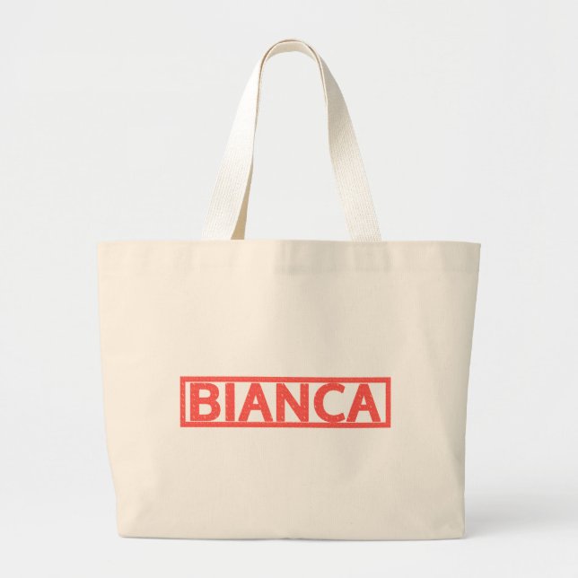 Bolsa Tote Grande Selo de Bianca (Frente)
