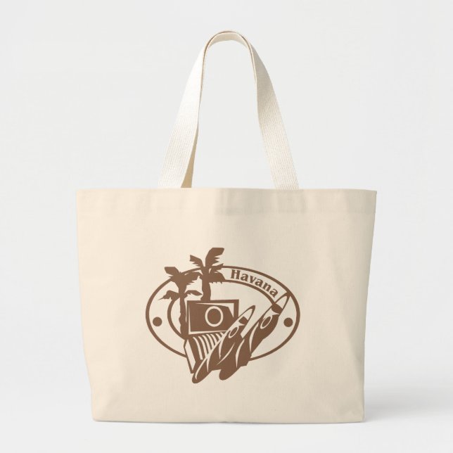 Bolsa Tote Grande Selo de Havana (Frente)