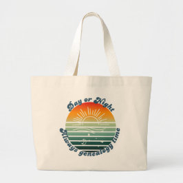 Bolsa Tote Grande Sempre Hora da Genealogia
