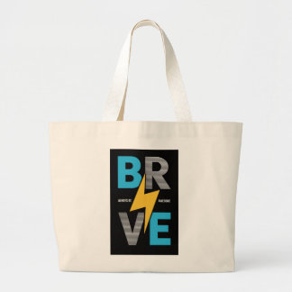 BOLSA TOTE GRANDE SEMPRE SEJA CORAJOSA – INCRÍVEL