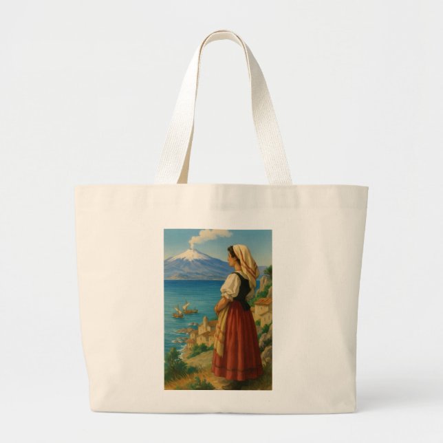 Bolsa Tote Grande Senhora Catania (Frente)
