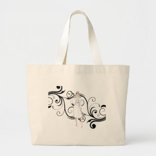 Bolsa Tote Grande Senhora Hangbag do vintage